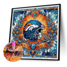 Load image into Gallery viewer, Diamond Painting - Partial Special Shaped - denver broncos (30*30CM)