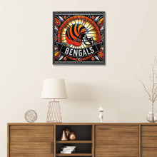 Load image into Gallery viewer, Diamond Painting - Partial Special Shaped - cincinnati bengals (30*30CM)