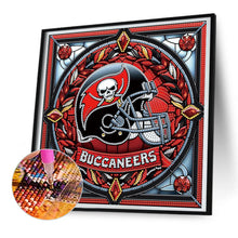 Load image into Gallery viewer, Diamond Painting - Partial Special Shaped - tampa bay buccaneers (30*30CM)