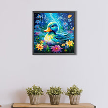 Load image into Gallery viewer, AB Diamond Painting - Full Round - Colorful little duck (40*40CM)