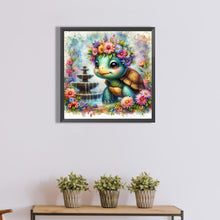 Load image into Gallery viewer, Diamond Painting - Full Round - Spring water turtle (40*40CM)