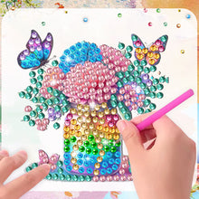 Load image into Gallery viewer, 6Pcs Acrylic Cartoon Animal Diamond Art Fridge Magnet Diamond Art Magnets Decals