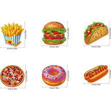 Load image into Gallery viewer, 6Pcs Acrylic Animal & Flower Diamond Art Craft Wall Hooks Diamond Painting Hooks