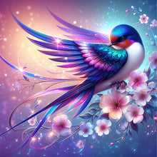 Load image into Gallery viewer, 2pcs AB Diamond Painting - Full Round - swallow owl (40*40CM)