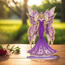 Load image into Gallery viewer, Double Sided Butterfly Girl 5D DIY Diamond Art Tabletop Decorations Winged Fairy