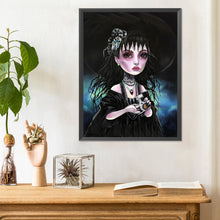 Load image into Gallery viewer, Diamond Painting - Full Round - femme fatale girl (30*40CM)