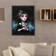 Load image into Gallery viewer, Diamond Painting - Full Round - femme fatale girl (30*40CM)