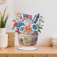 Load image into Gallery viewer, Double Side Special Shape Dessert Desktop Diamond Art Kits for Home Office Decor