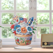 Load image into Gallery viewer, Double Side Special Shape Dessert Desktop Diamond Art Kits for Home Office Decor