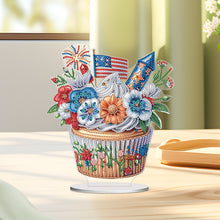 Load image into Gallery viewer, Double Side Special Shape Dessert Desktop Diamond Art Kits for Home Office Decor