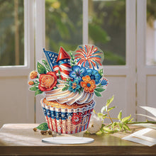 Load image into Gallery viewer, Double Side Special Shape Dessert Desktop Diamond Art Kits for Home Office Decor