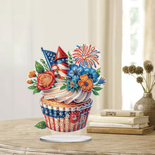 Load image into Gallery viewer, Double Side Special Shape Dessert Desktop Diamond Art Kits for Home Office Decor