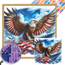 Load image into Gallery viewer, AB Diamond Painting - Full Square - Independence Day eagle (40*40CM)