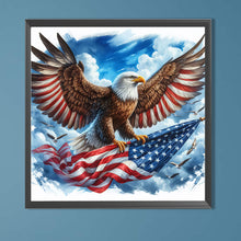 Load image into Gallery viewer, AB Diamond Painting - Full Square - Independence Day eagle (40*40CM)