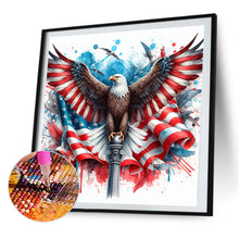 Load image into Gallery viewer, AB Diamond Painting - Full Square - Independence Day eagle (40*40CM)