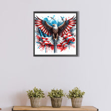 Load image into Gallery viewer, AB Diamond Painting - Full Square - Independence Day eagle (40*40CM)