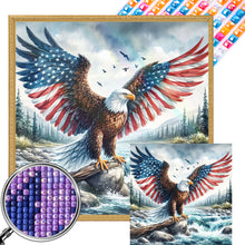 Load image into Gallery viewer, AB Diamond Painting - Full Square - Independence Day eagle (40*40CM)
