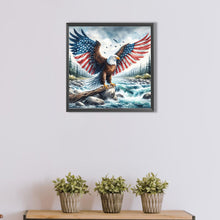 Load image into Gallery viewer, AB Diamond Painting - Full Square - Independence Day eagle (40*40CM)
