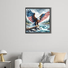Load image into Gallery viewer, AB Diamond Painting - Full Square - Independence Day eagle (40*40CM)