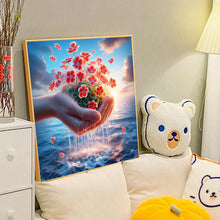 Load image into Gallery viewer, Diamond Painting - Full Round - sea flowers (40*40CM)