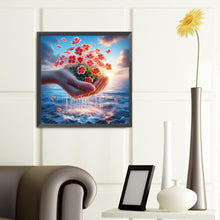 Load image into Gallery viewer, Diamond Painting - Full Round - sea flowers (40*40CM)