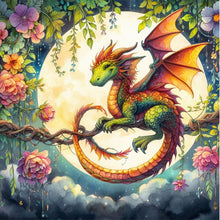 Load image into Gallery viewer, AB Diamond Painting - Full Square - Dragon (30*30CM)