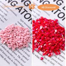 Load image into Gallery viewer, AB Diamond Painting - Full Round - Wolf and girl (60*45CM)