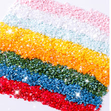 Load image into Gallery viewer, AB Diamond Painting - Full Round - Wolf and girl (60*45CM)