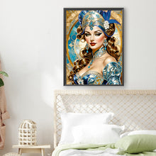 Load image into Gallery viewer, Diamond Painting - Partial Special Shaped - Lady (30*40CM)