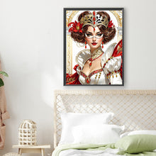 Load image into Gallery viewer, Diamond Painting - Partial Special Shaped - Lady (30*40CM)