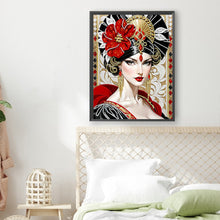 Load image into Gallery viewer, Diamond Painting - Partial Special Shaped - Lady (30*40CM)