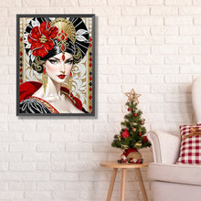 Load image into Gallery viewer, Diamond Painting - Partial Special Shaped - Lady (30*40CM)