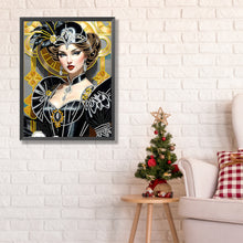 Load image into Gallery viewer, Diamond Painting - Partial Special Shaped - Lady (30*40CM)