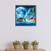 Load image into Gallery viewer, AB Diamond Painting - Full Round - Summer Beach¡¤Turtle (40*40CM)