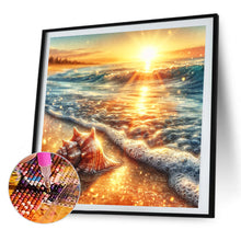 Load image into Gallery viewer, AB Diamond Painting - Full Round - Summer Beach¡¤Conch (40*40CM)