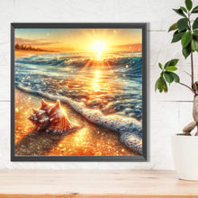 Load image into Gallery viewer, AB Diamond Painting - Full Round - Summer Beach¡¤Conch (40*40CM)