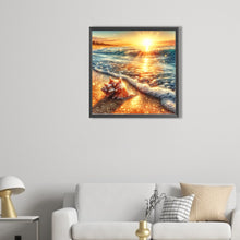 Load image into Gallery viewer, AB Diamond Painting - Full Round - Summer Beach¡¤Conch (40*40CM)