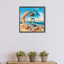 Load image into Gallery viewer, AB Diamond Painting - Full Round - Summer Beach¡¤Hourglass (40*40CM)