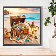 Load image into Gallery viewer, AB Diamond Painting - Full Round - Summer Beach¡¤Treasure Box (40*40CM)