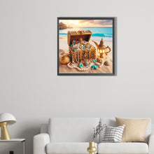 Load image into Gallery viewer, AB Diamond Painting - Full Round - Summer Beach¡¤Treasure Box (40*40CM)