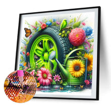 Load image into Gallery viewer, AB Diamond Painting - Full Round - Butterfly grass tire (40*40CM)