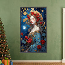 Load image into Gallery viewer, AB Diamond Painting - Full Square - Flower woman (40*70CM)