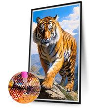 Load image into Gallery viewer, Diamond Painting - Full Round - mountaintop tiger (40*70CM)