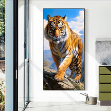 Load image into Gallery viewer, Diamond Painting - Full Round - mountaintop tiger (40*70CM)