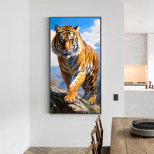 Load image into Gallery viewer, Diamond Painting - Full Round - mountaintop tiger (40*70CM)
