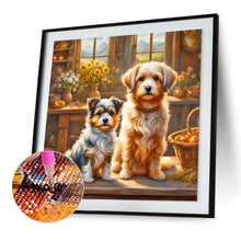 Load image into Gallery viewer, Diamond Painting - Full Round - Puppy (30*30CM)