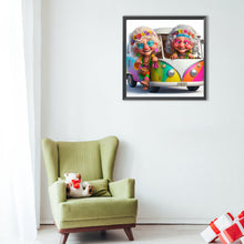 Load image into Gallery viewer, Diamond Painting - Full Round - Funny old lady (40*40CM)