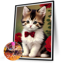 Load image into Gallery viewer, Diamond Painting - Full Round - Cat (30*40CM)