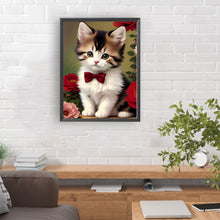 Load image into Gallery viewer, Diamond Painting - Full Round - Cat (30*40CM)