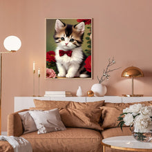 Load image into Gallery viewer, Diamond Painting - Full Round - Cat (30*40CM)